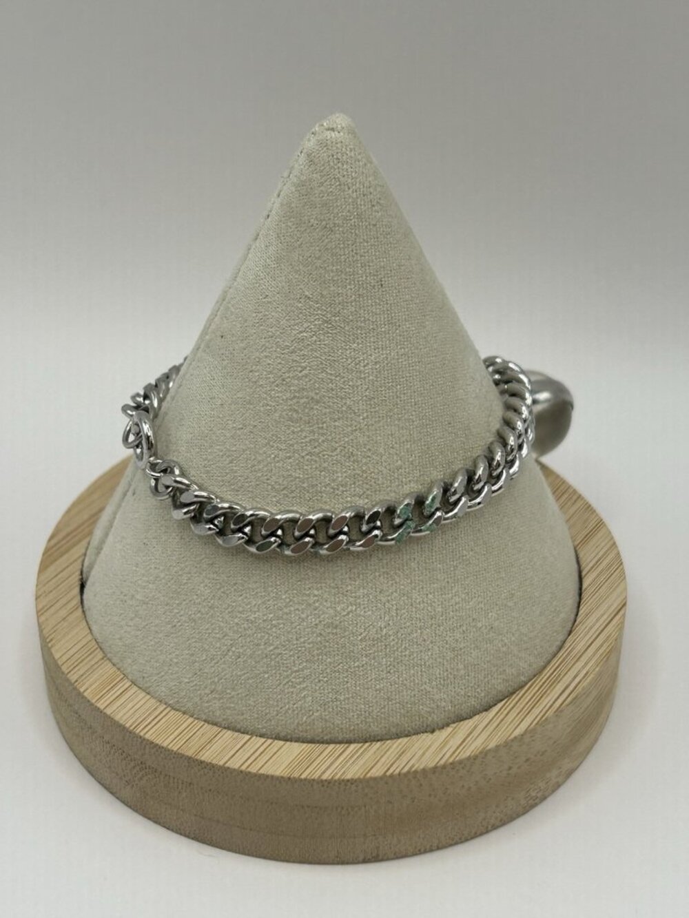 Vintage Lucite Mustard Seed Amulet of Faith Charm Bracelet Silver Tone Religious - Picture 7 of 9